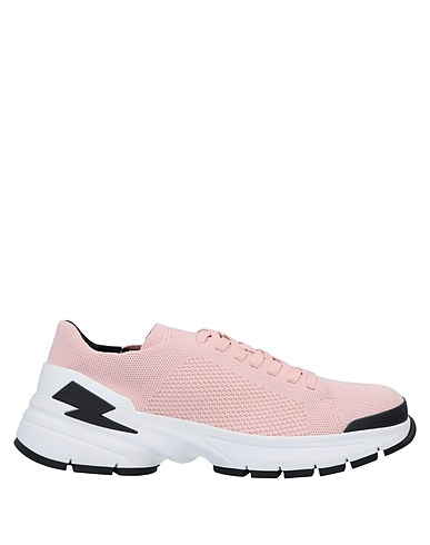 NEIL BARRETT Sneakers Pink Textile fibres