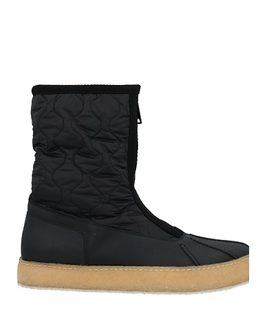 EMPORIO ARMANI Ankle boot Black 100% Polyamide, Polyurethane, Polyester, Cotton