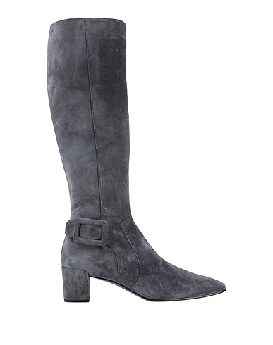 ROGER VIVIER Boots Grey Leather