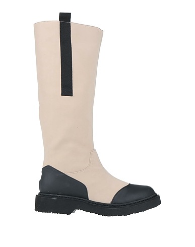 L'ARIANNA Boots Taupe Textile fibres, Rubber