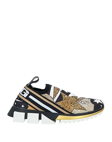 DOLCE&GABBANA Sneakers Black Textile fibers