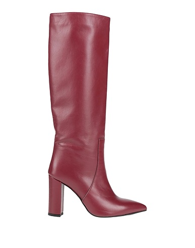 OVYÉ Boots Burgundy Calfskin