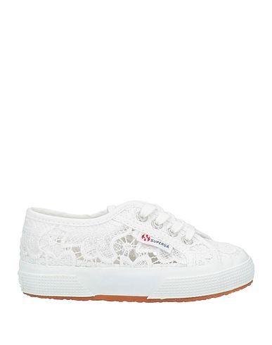 SUPERGA Canvas sneakers  2750 KIDS MACRAME
 White Cotton