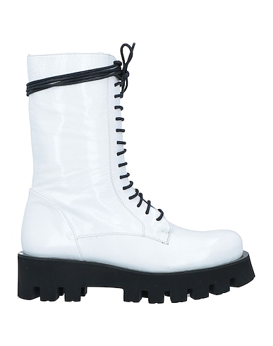 PALOMA BARCELÓ Ankle boot White Soft Leather