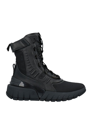 BALMAIN Μποτάκι Μαύρο Πολυεστέρας, Δέρμα βοοειδών