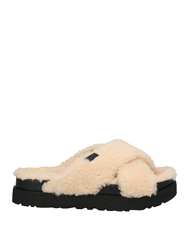 UGG Sandali Avorio Fibre tessili, Pelle