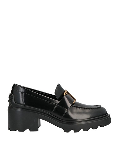 TOD'S Loafers Black Calfskin