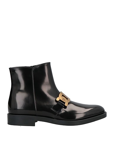 TOD'S Stiefelette Schwarz Kalbsleder