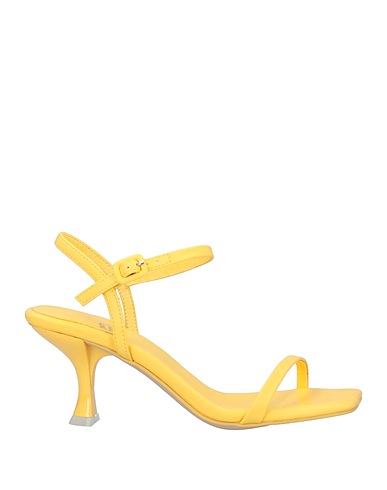 JEFFREY CAMPBELL Sandali Giallo Fibre tessili