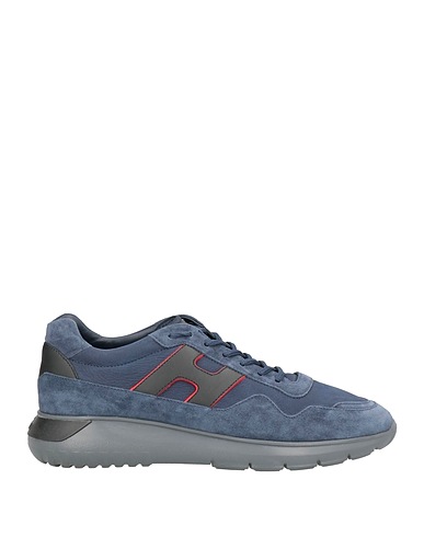 HOGAN Sneakers Navy blue Leather