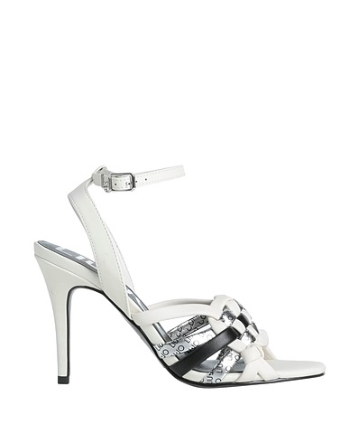 LIU •JO Sandals White Textile fibers