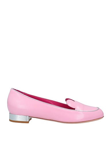 OSCAR TIYE Mocassino Rosa Pelle
