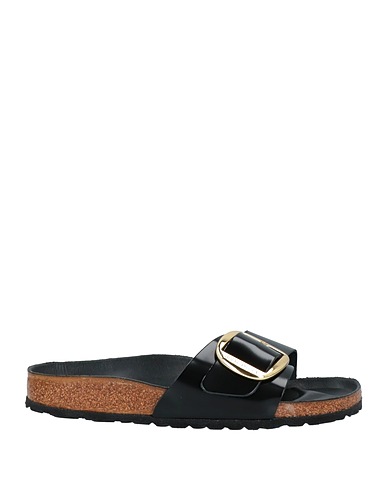 BIRKENSTOCK Sandalen Schwarz Leder