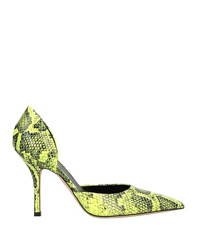 PARIS TEXAS Pump Yellow Soft Leather