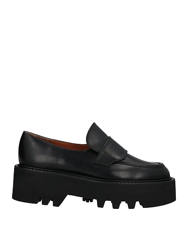 ATP ATELIER Loafers Black Cowhide