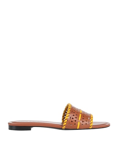 TOD'S Sandals Brown Soft Leather