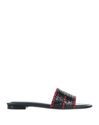 TOD'S Sandals Black Soft Leather