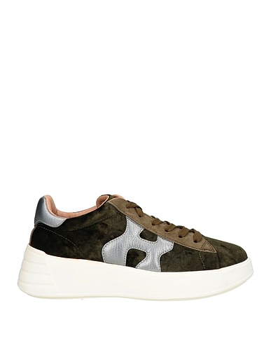 HOGAN Sneakers Nero Fibre tessili, Pelle