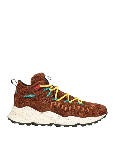 FLOWER MOUNTAIN® Sneakers Brown Soft Leather