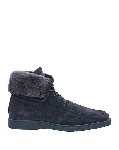 SANTONI Ankle boot Navy Leather