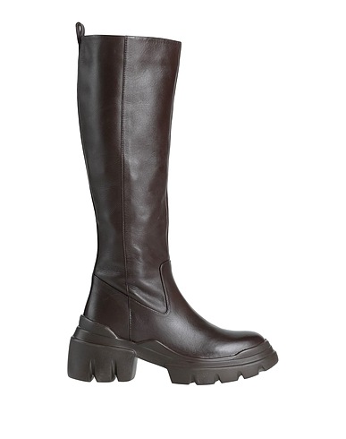EMANUÉLLE VEE Boots Dark brown Leather