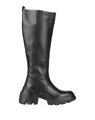 EMANUÉLLE VEE Stiefel Schwarz Leder