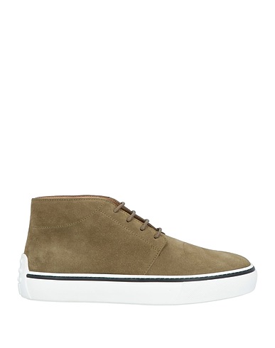 TOD'S Ankle boot Military green Soft Leather