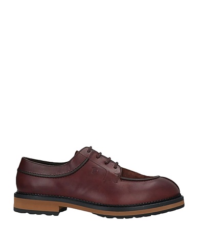 TOD'S Laced shoes Brown Leather