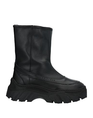 INUIKII Ankle boot Black Soft Leather, Shearling