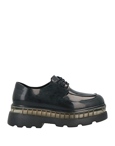 MELISSA Laced shoes Black Rubber