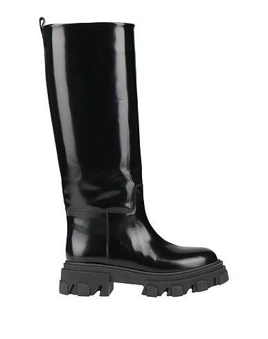 GIA x PERNILLE TEISBAEK FOOTWEAR Black Soft Leather