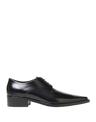 DOLCE&GABBANA Laced shoes Black Soft Leather