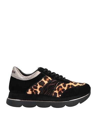 CAFèNOIR Sneakers Schwarz Leder