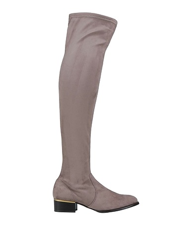 CUPLÉ Boots Taupe Textile fibres