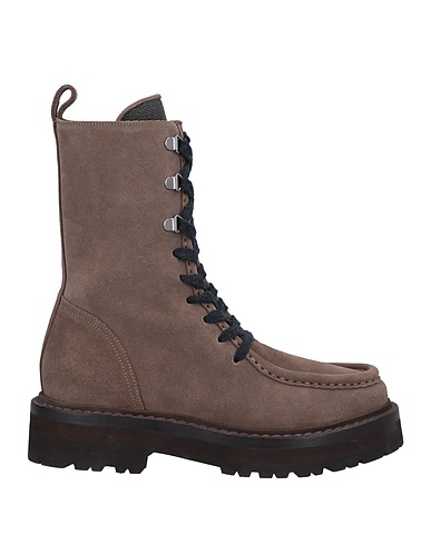 BRUNELLO CUCINELLI Ankle boot Khaki 100% Leather