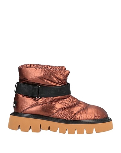 ELENA IACHI Ankle boot Bronze Textile fibers
