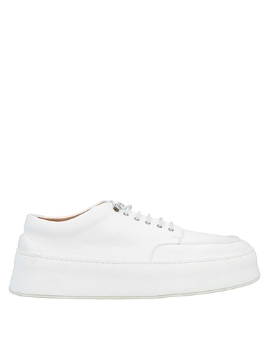 MARSÈLL Laced shoes White Soft Leather