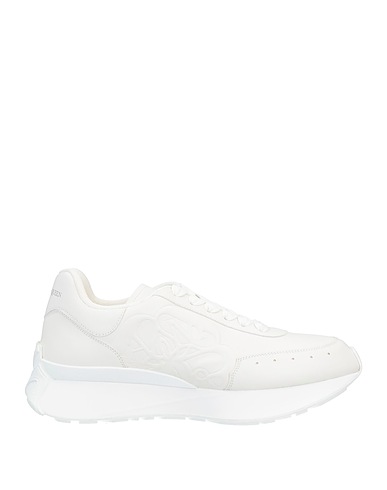 MCQUEEN Sneakers White Textile fibers