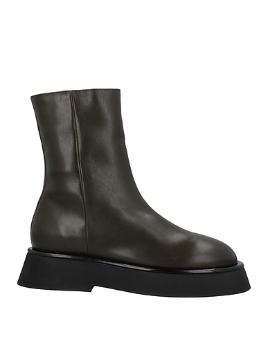 WANDLER Ankle boot Dark green Lambskin