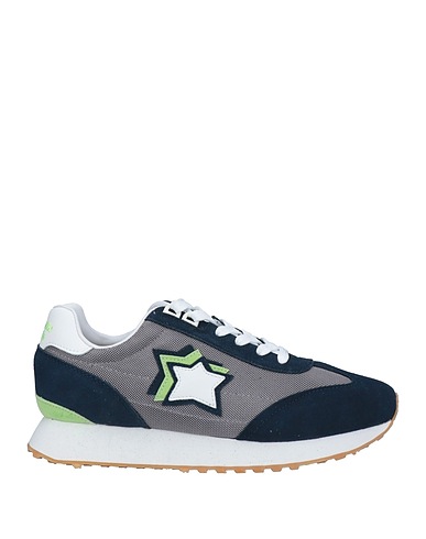 ATLANTIC STARS Sneakers Nachtblau Leder, Gewebefasern