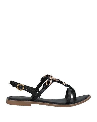 CAFèNOIR Flip flops Black Leather