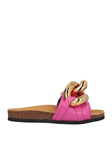 JW ANDERSON Sandals Fuchsia Calfskin