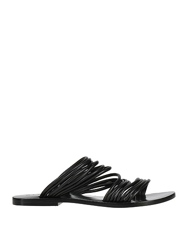 STRATEGIA Sandals Black Soft Leather