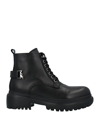 PATRIZIA PEPE Ankle boot Black Calfskin