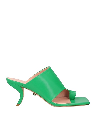 ILIO SMERALDO Flip flops Green Leather
