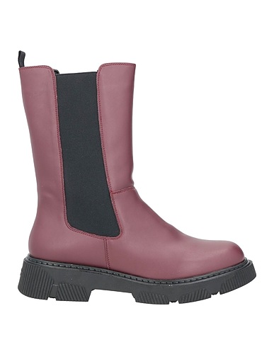 TOSCA BLU Stiefelette STUDIO Bordeaux Leder, Gewebefasern