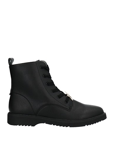 LIU •JO Ankle boot Black Textile fibres