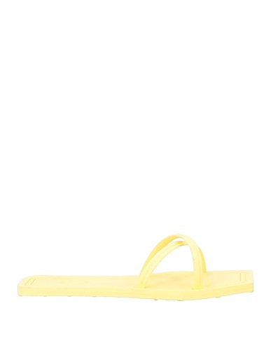 CARLOTHA RAY Sandals Yellow Rubber