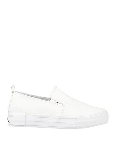 CALVIN KLEIN JEANS Sneakers White Textile fibres