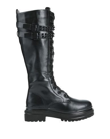 GENEVE Boots Black Textile fibres
